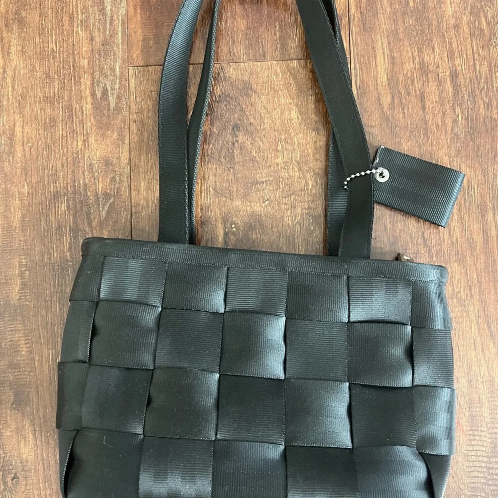 Harveys Black Woven Tote - Picture 3 of 11